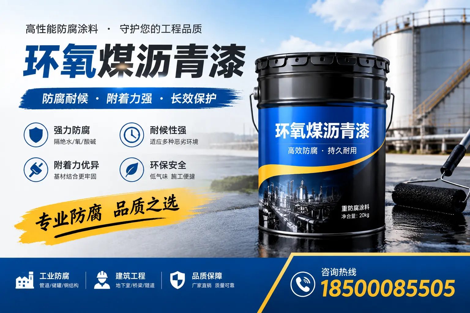 如何选择适合的环氧煤沥青漆？福州市场选型指南